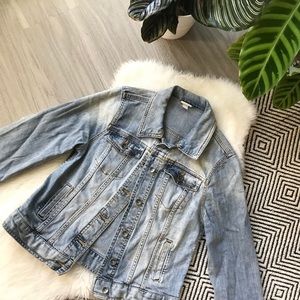 FADED DENIM JACKET - LIKE NEW